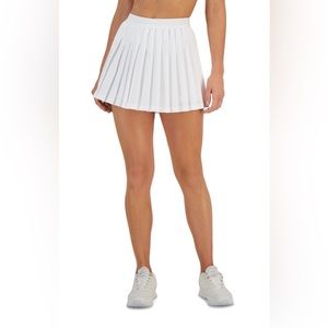 Ideology Performance Skorts Women's Size XXL Pleated Bright White Skirt